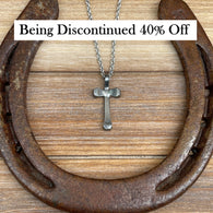 Pony Cross Necklace
