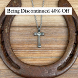 Pony Cross Necklace