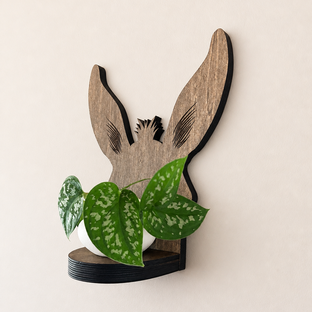 Between The Ears Mule Plant Shelf