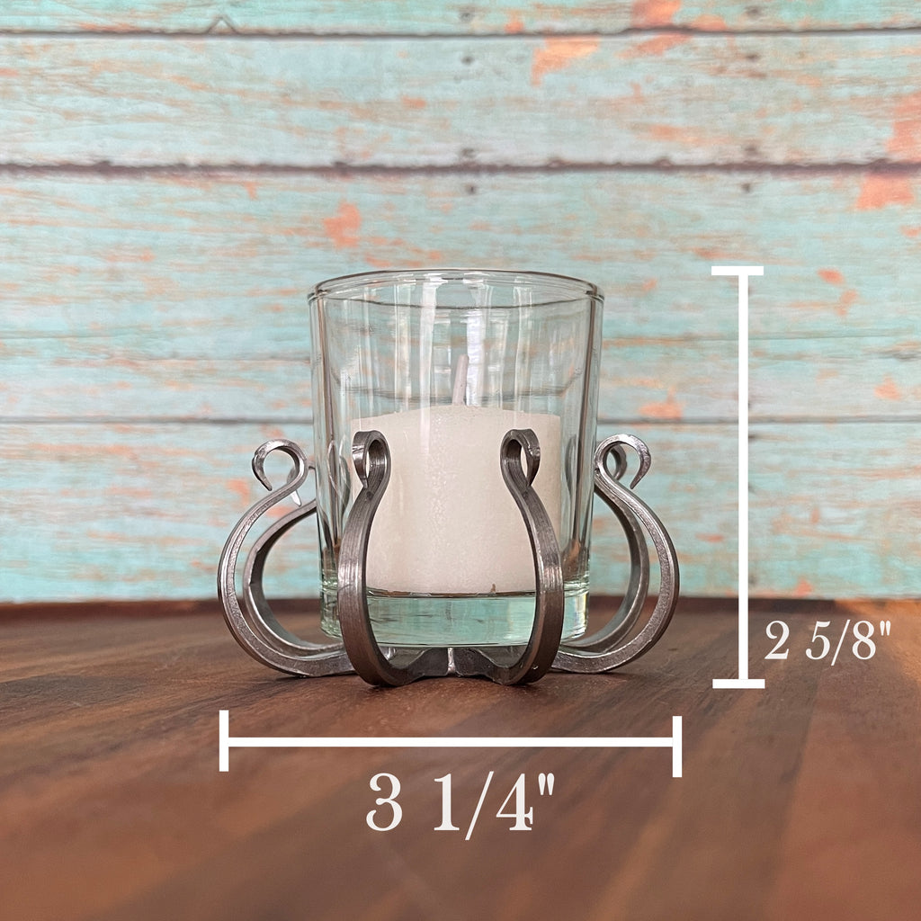 Draft Horse Nail Votive Holders