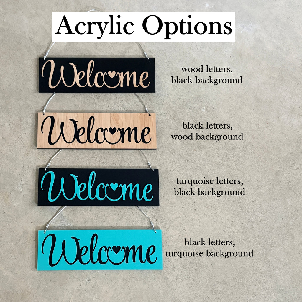 Welcome Sign