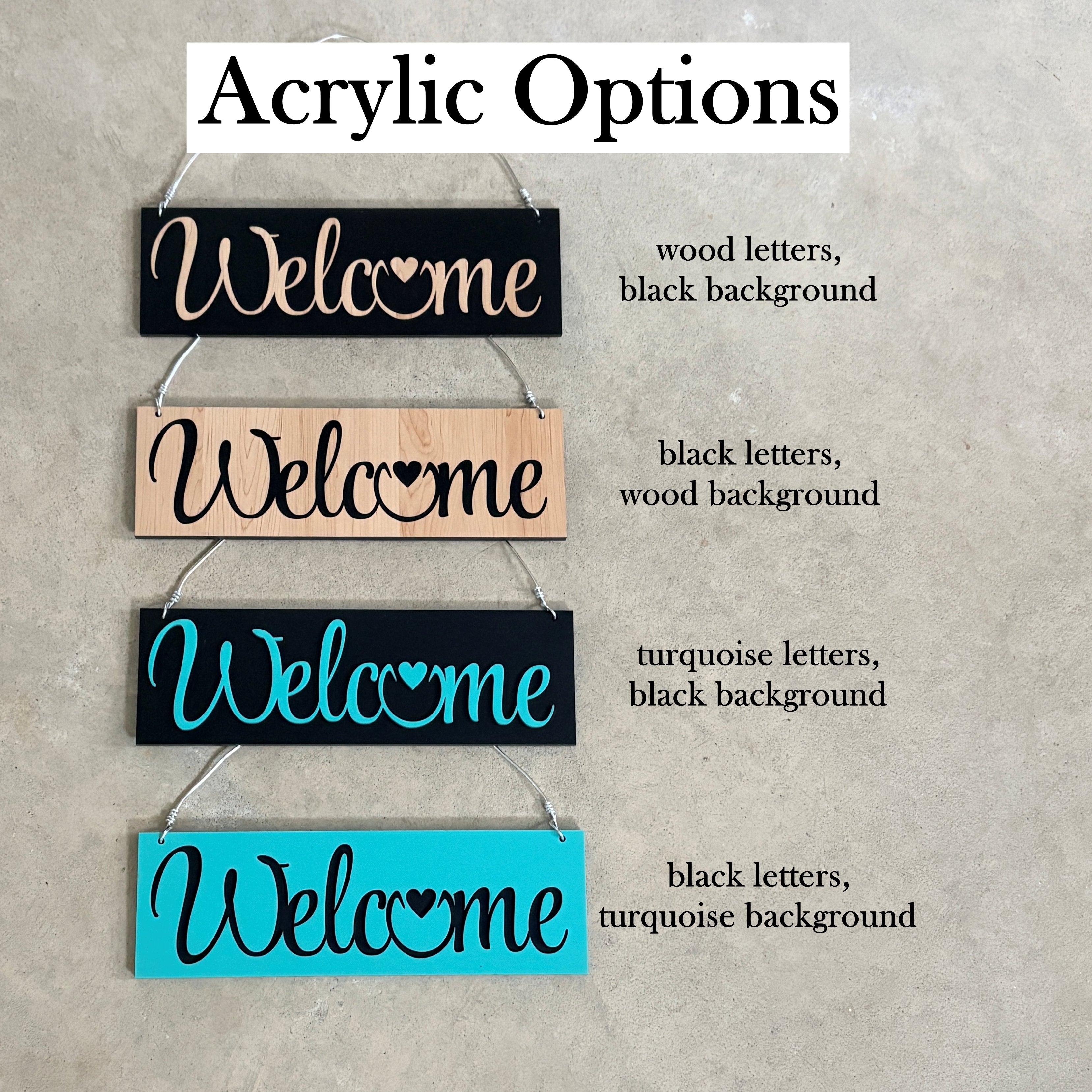 Welcome Sign