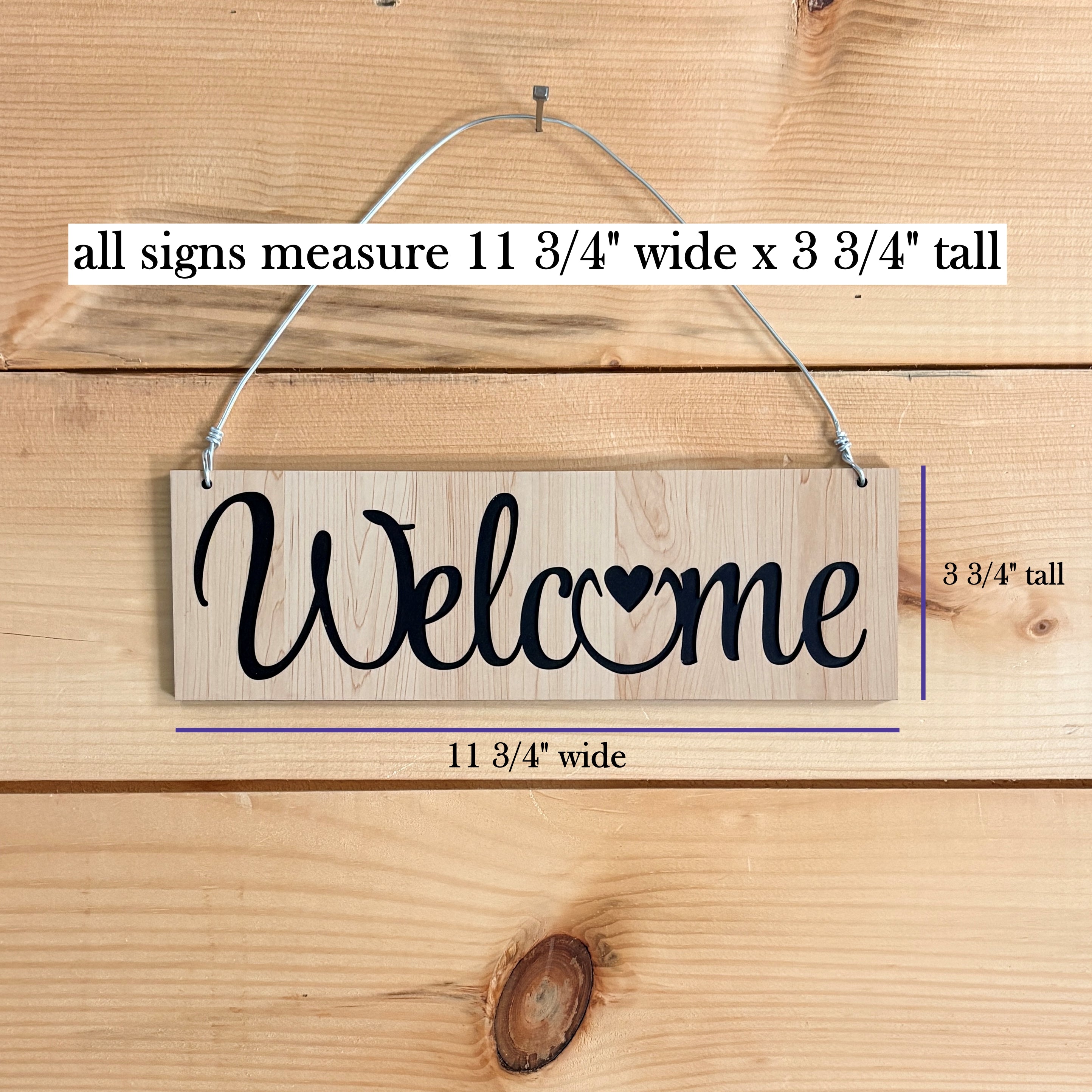 Welcome Sign