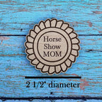 Horse Show MOM Magnet