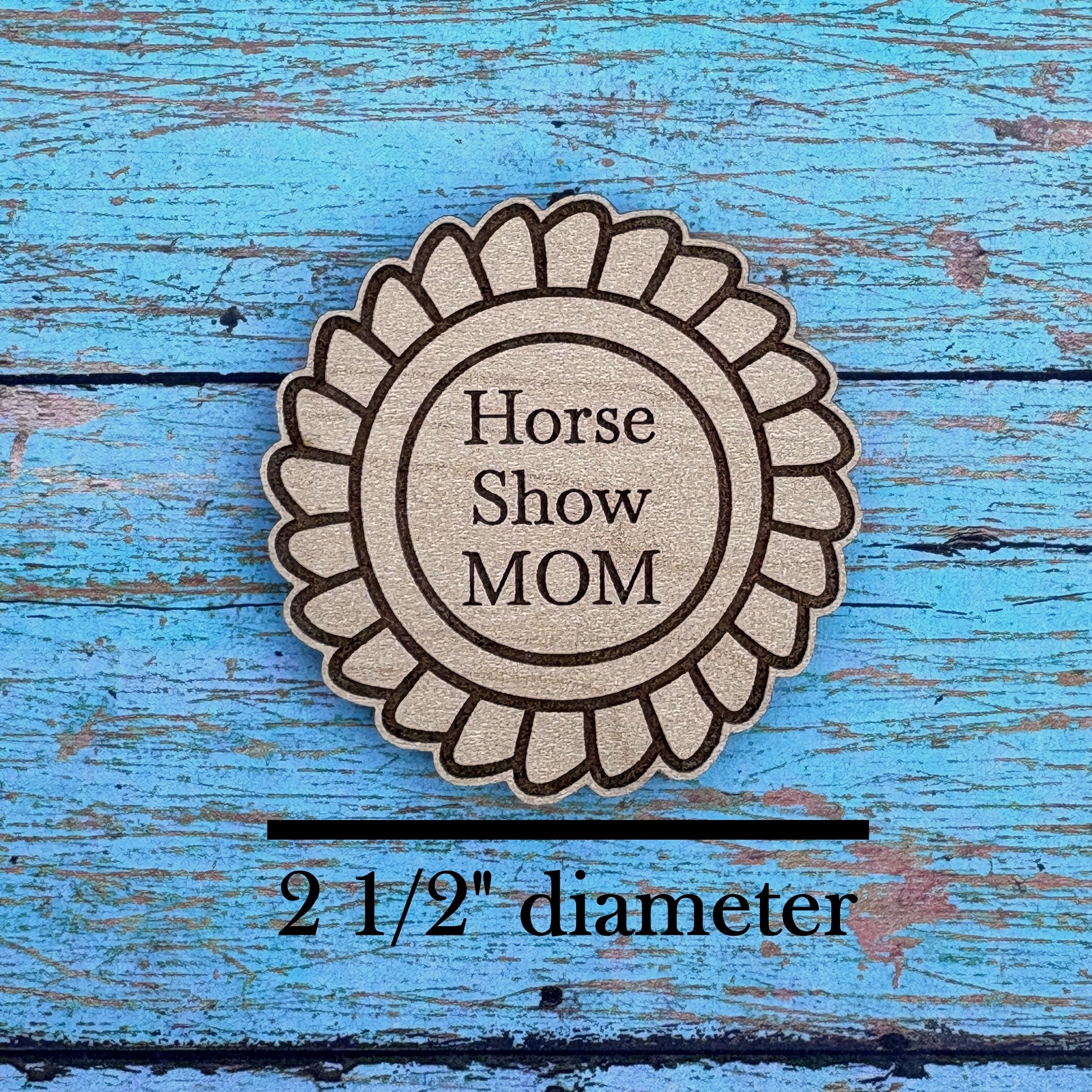 Horse Show MOM Magnet