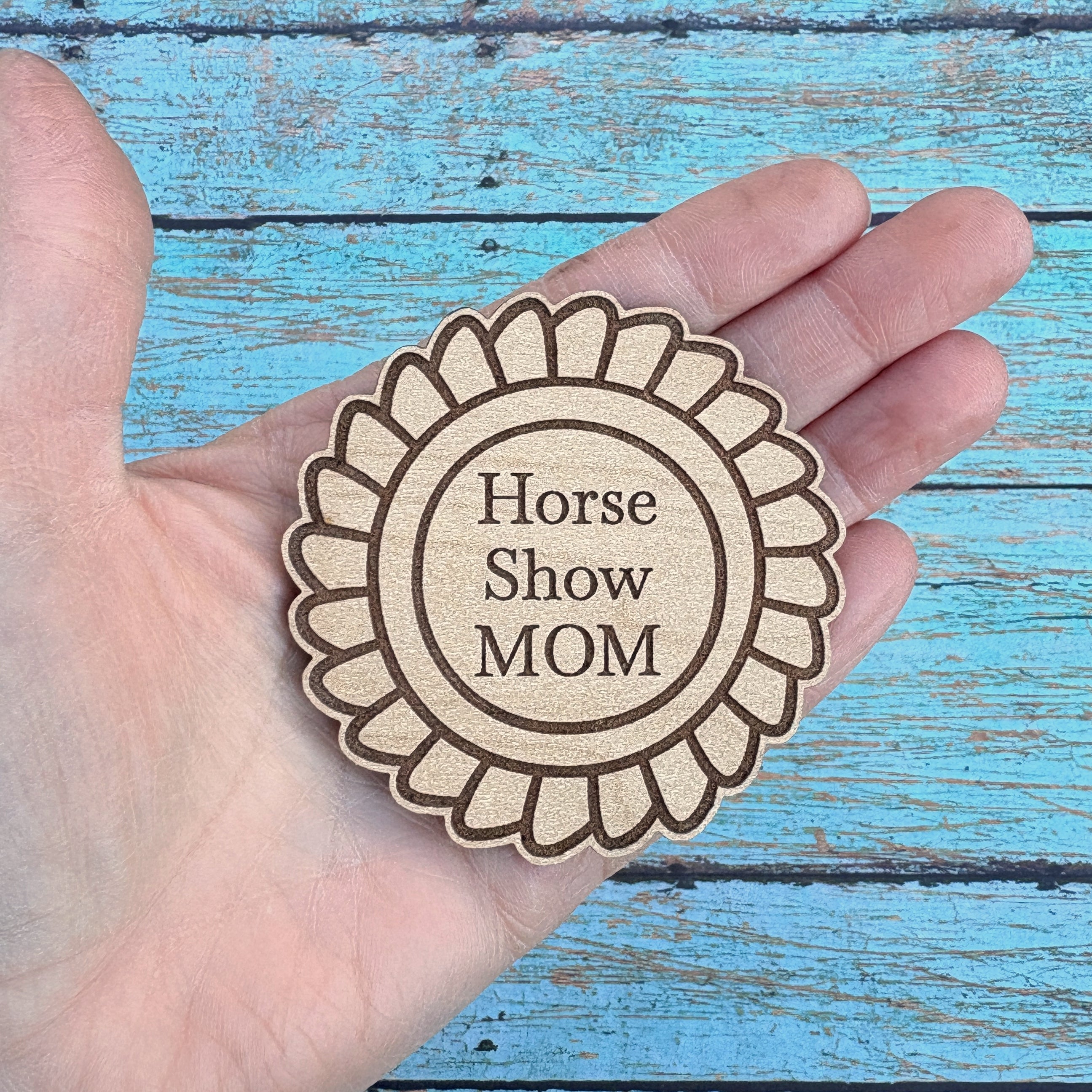 Horse Show MOM Magnet