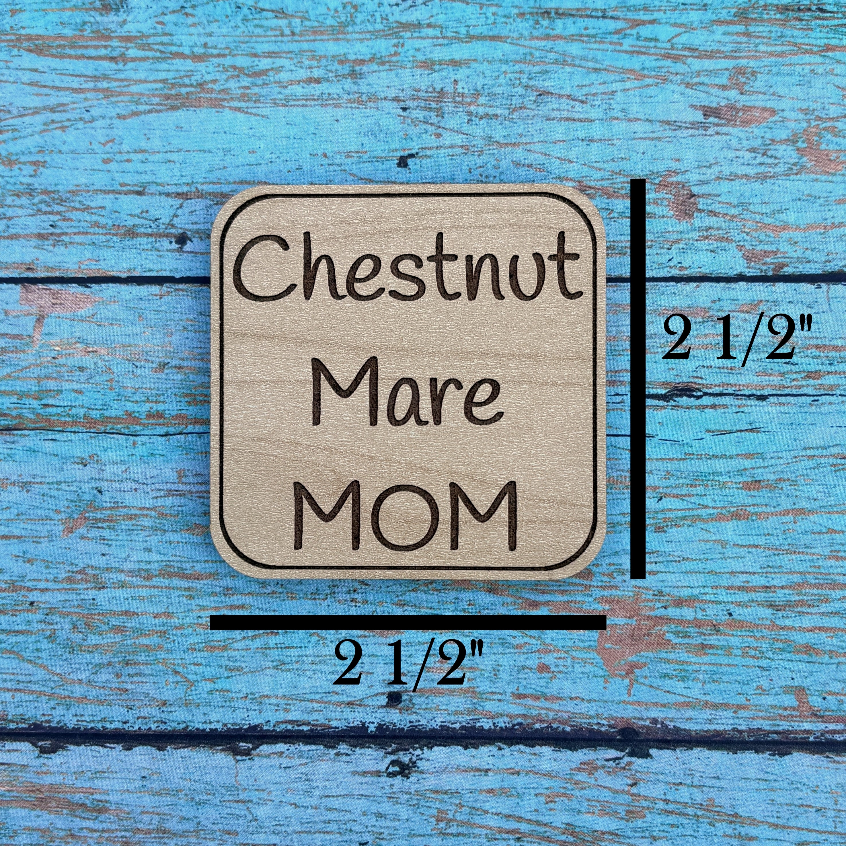 Chestnut Mare MOM Magnet