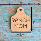 Ranch MOM Ear Tag Magnet
