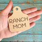 Ranch MOM Ear Tag Magnet
