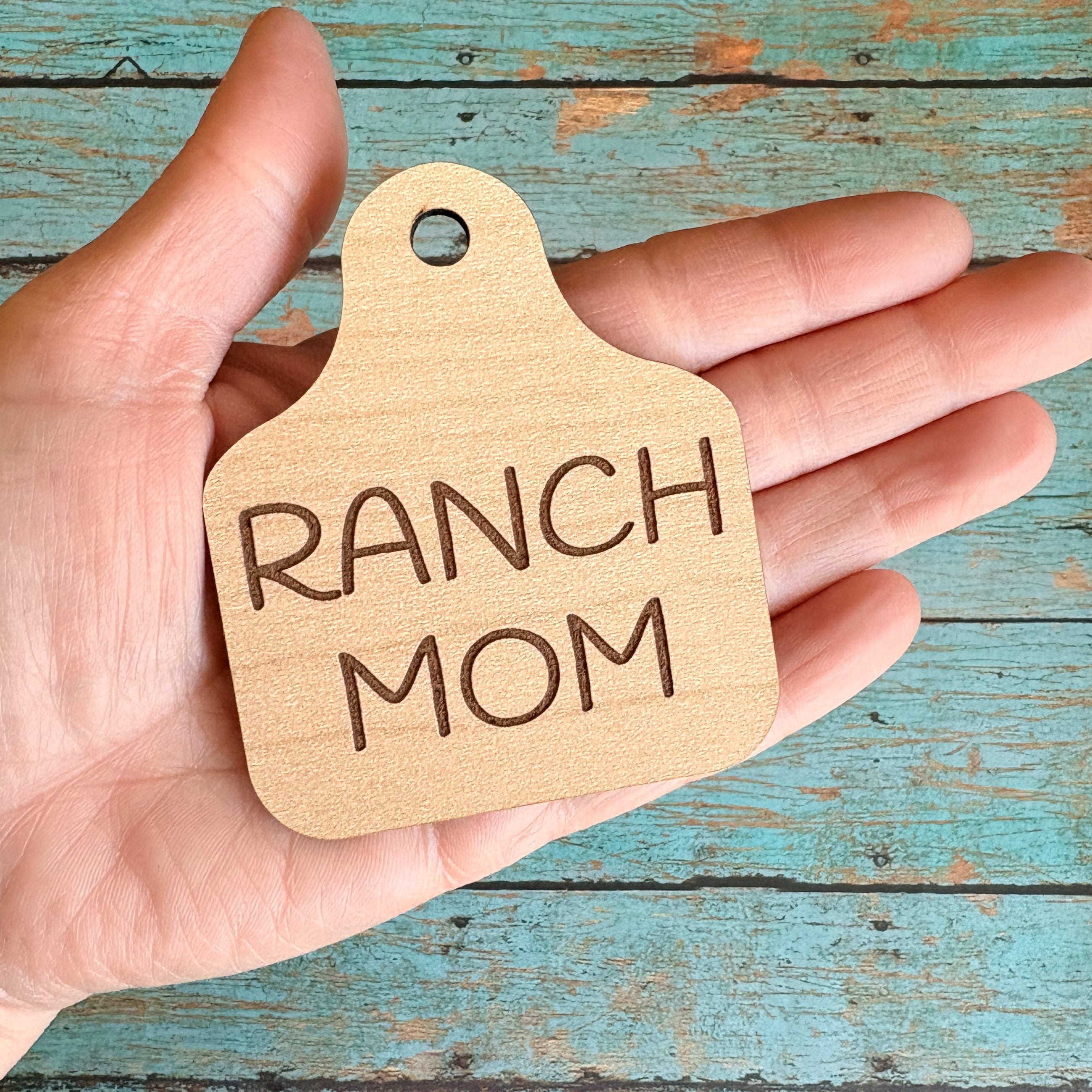 Ranch MOM Ear Tag Magnet