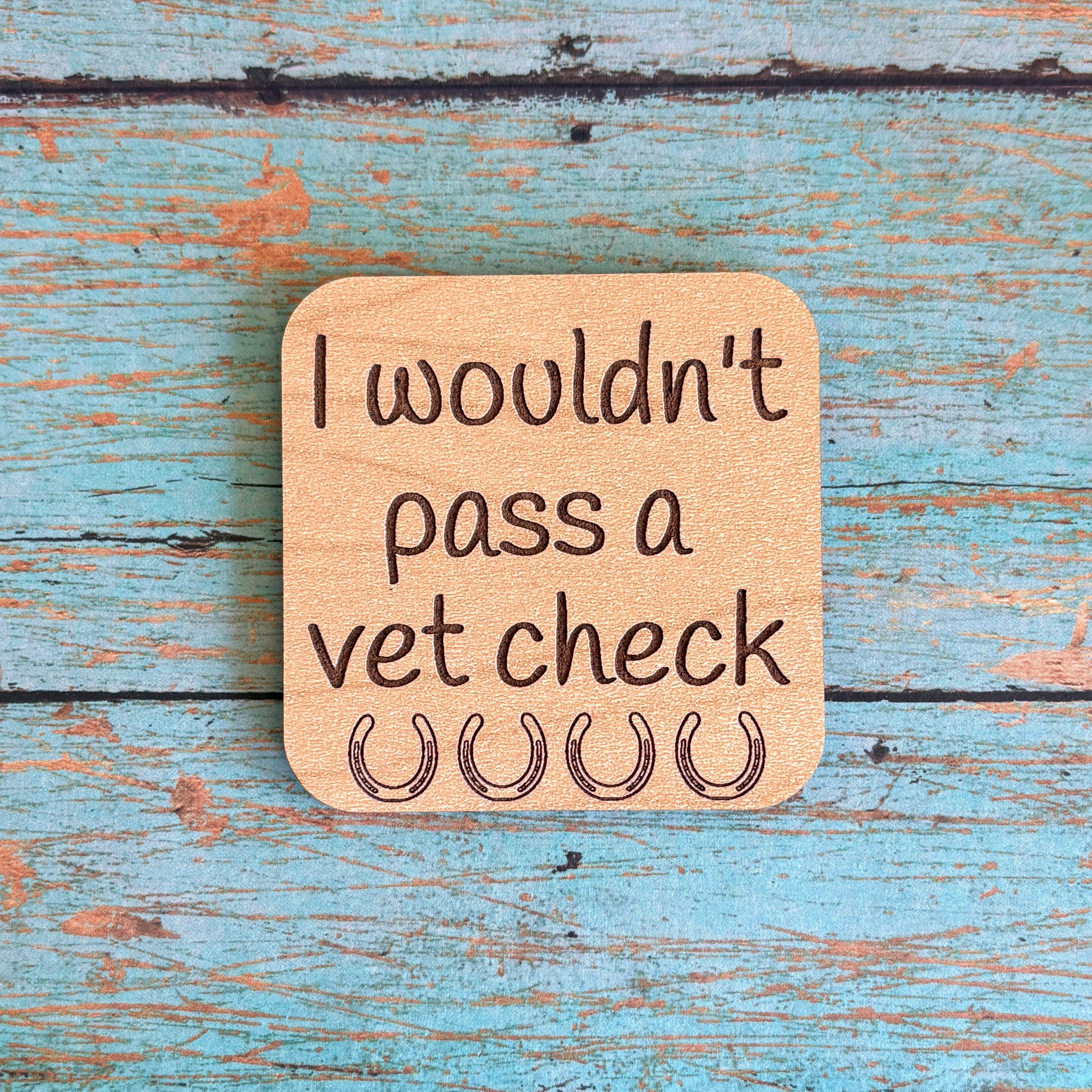 I wouldn't pass a vet check Magnet