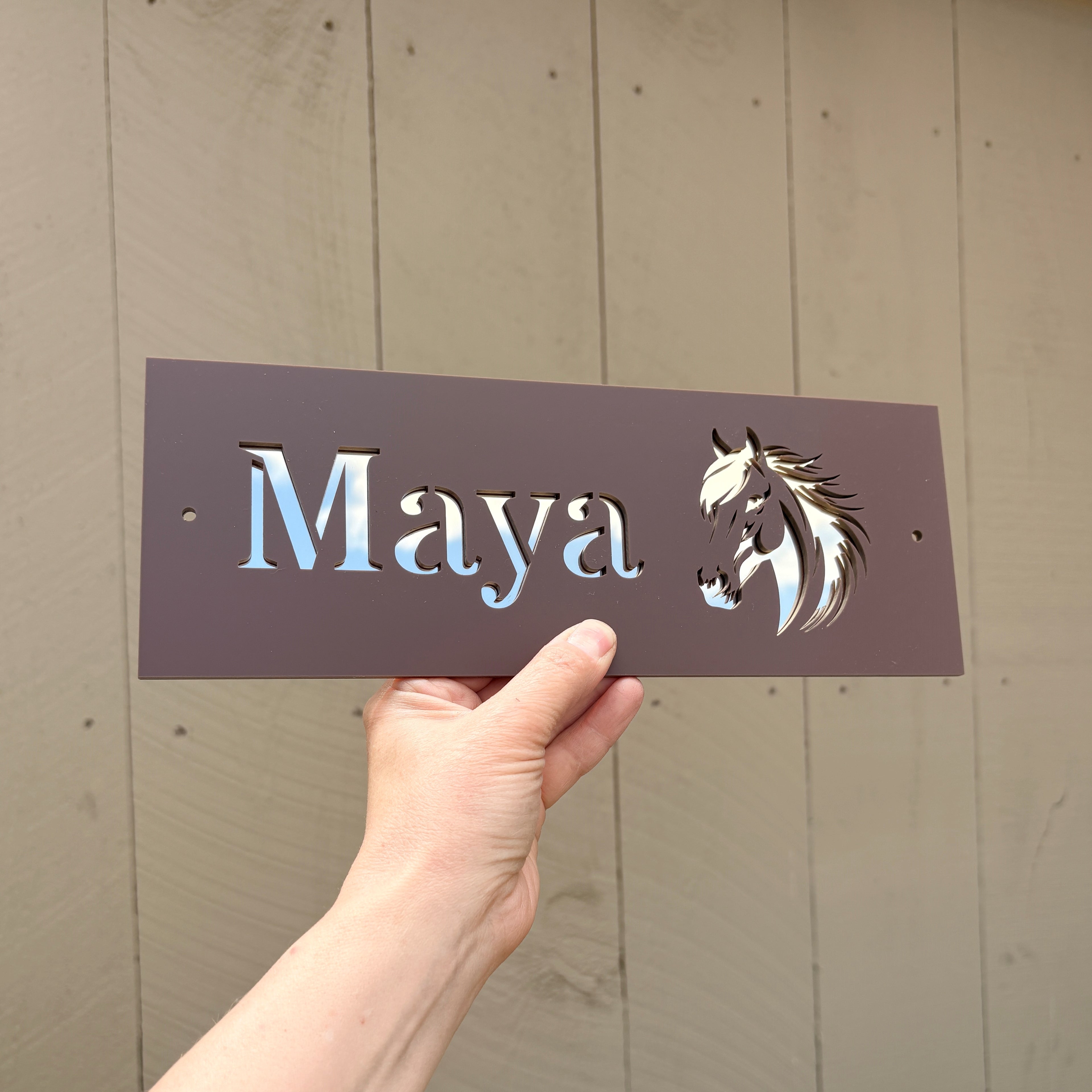 Stall Name Signs