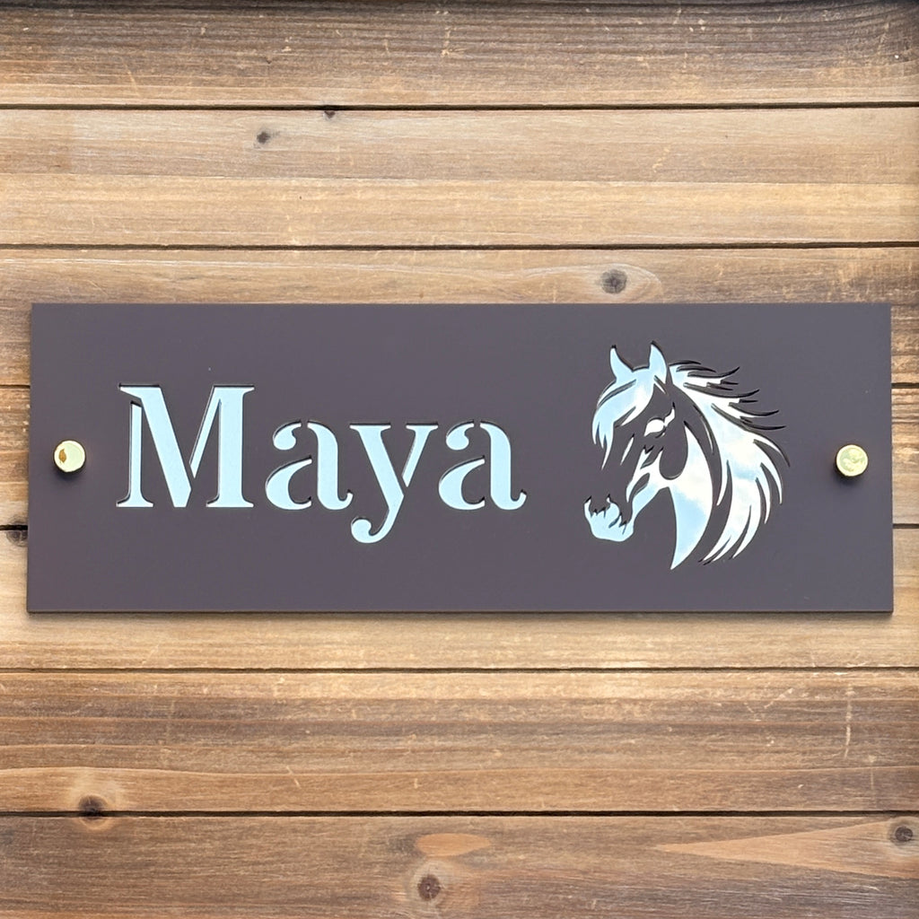 Stall Name Signs