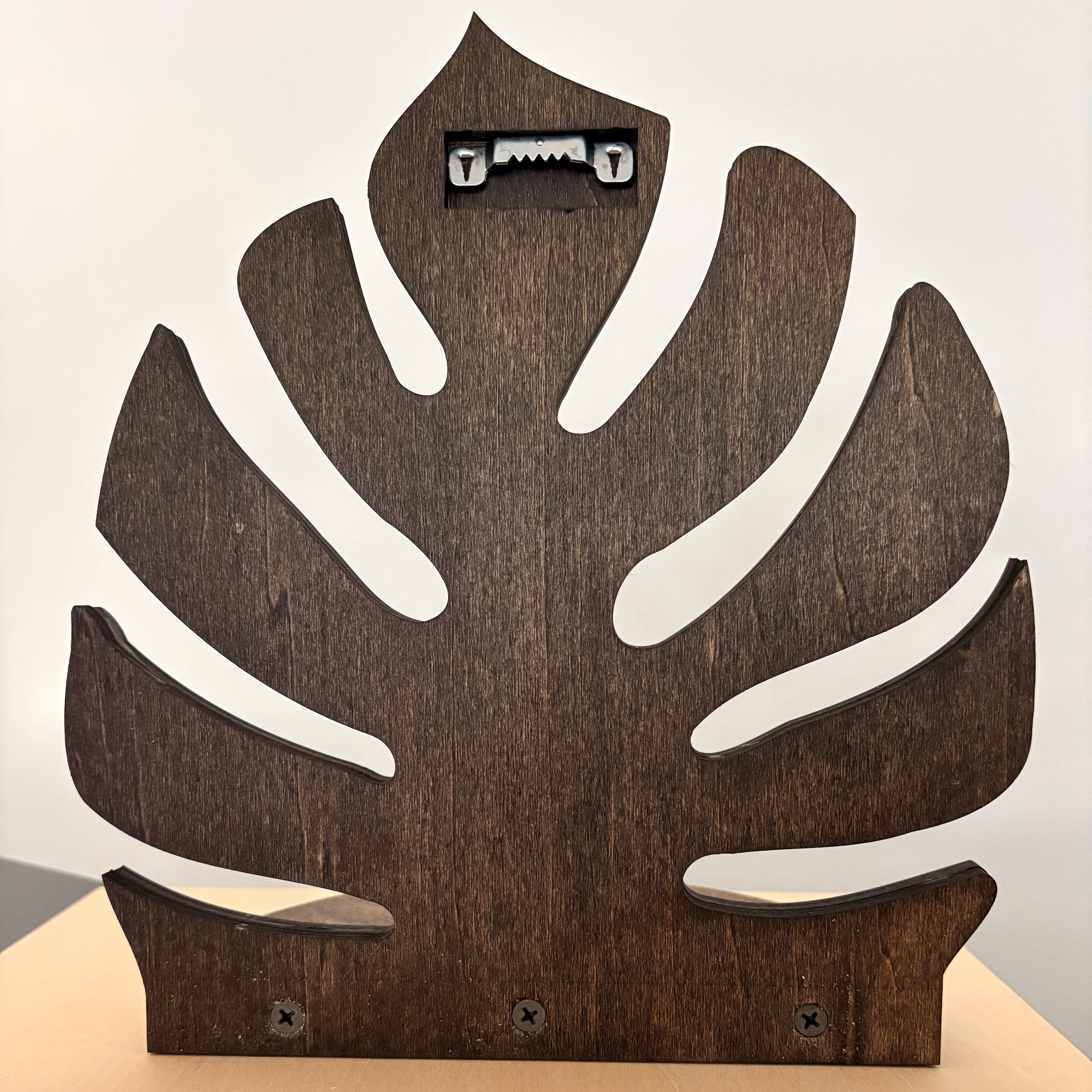 Monstera Leaf Plant Shelf