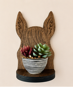 Between The Ears Horse Plant Shelf