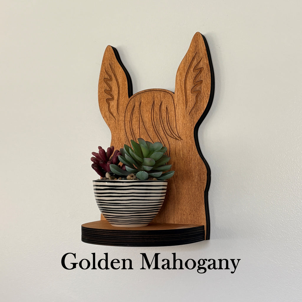 Between The Ears Horse Plant Shelf