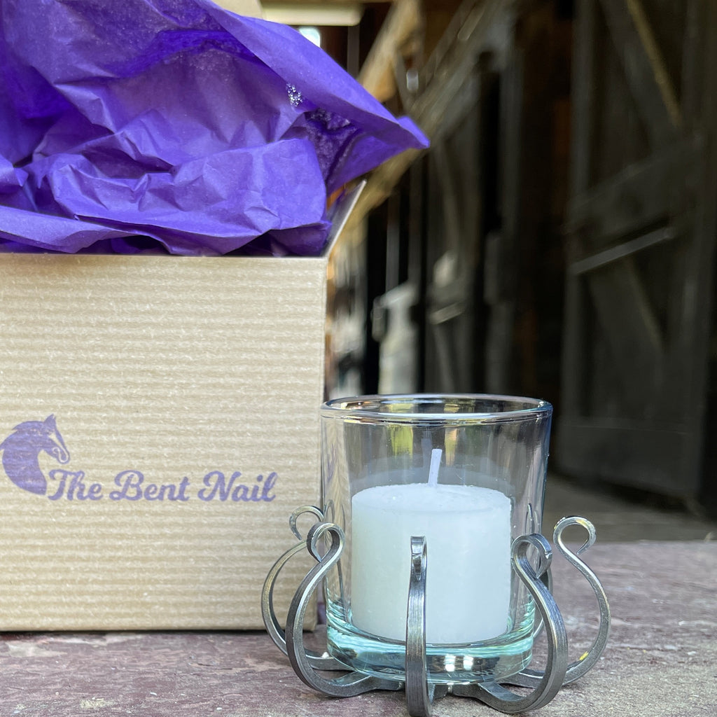 Draft Horse Nail Votive Holders