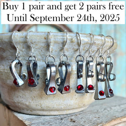 Crystal Birthstone Earrings