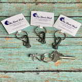 Draft Horse Nail Keychain