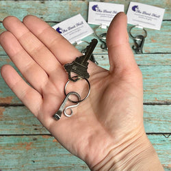Draft Horse Nail Keychain