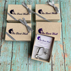 Draft Nail Heart Keychain