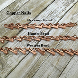 Copper Nail Bracelet