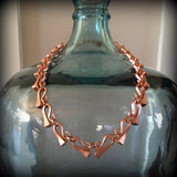 Full Copper Nail Necklace