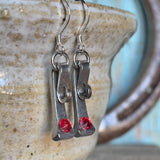 Crystal Birthstone Earrings