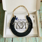 Mom or Dad Horseshoe Wall Hanging