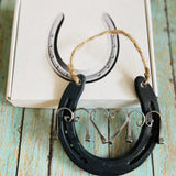 Mom or Dad Horseshoe Wall Hanging