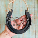 Mom or Dad Horseshoe Wall Hanging