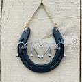 Mom or Dad Horseshoe Wall Hanging