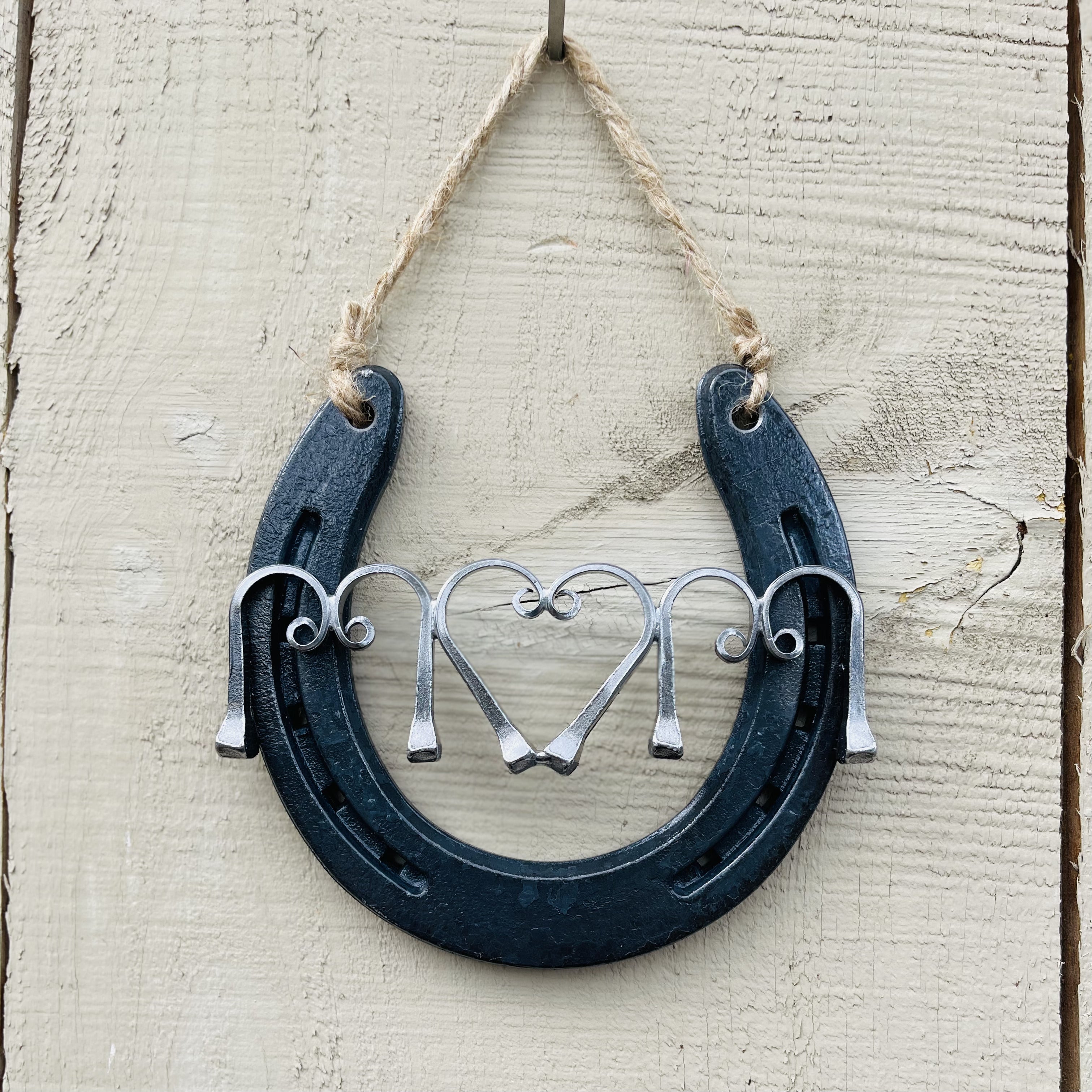 Mom or Dad Horseshoe Wall Hanging
