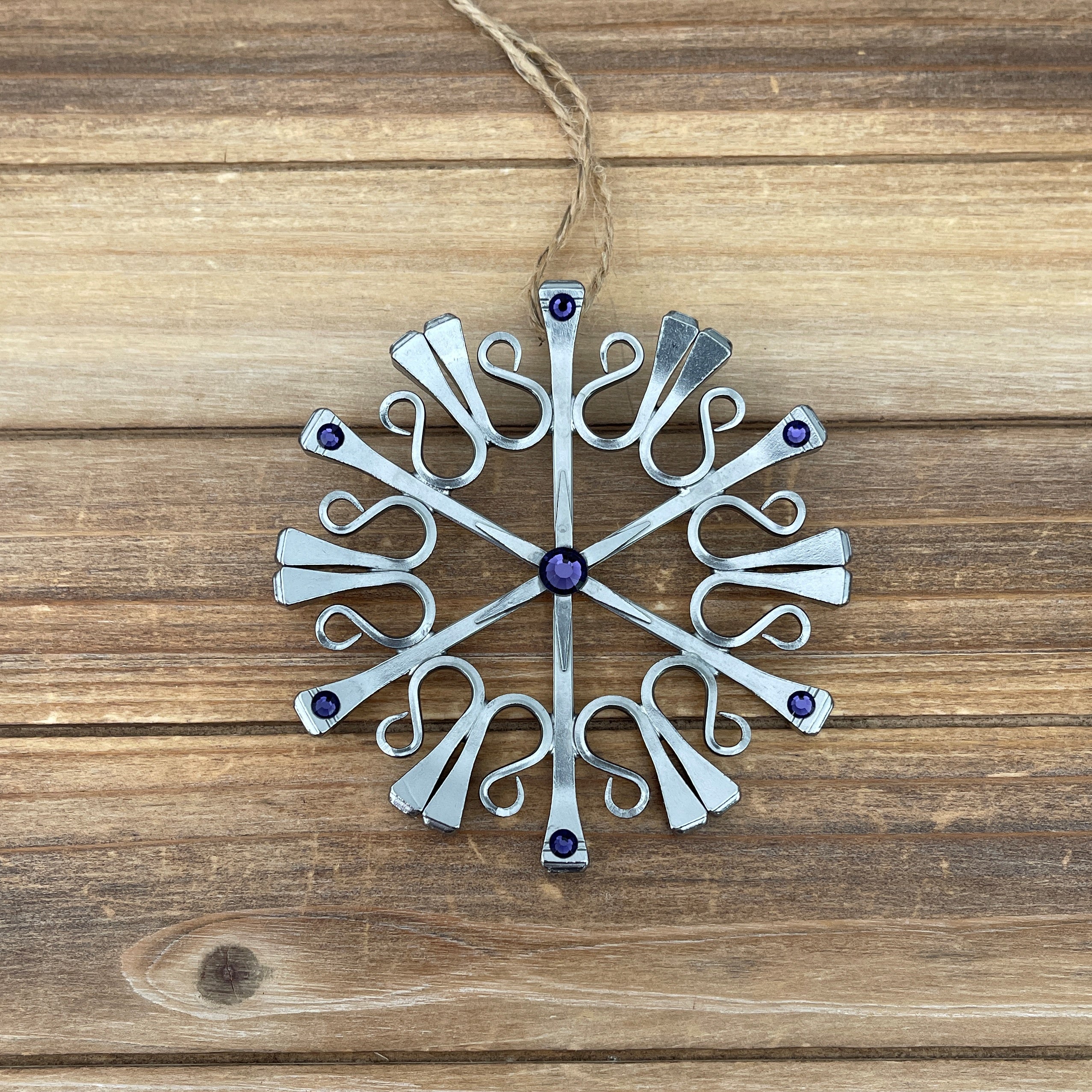 Design B with Purple Velvet Crystals 