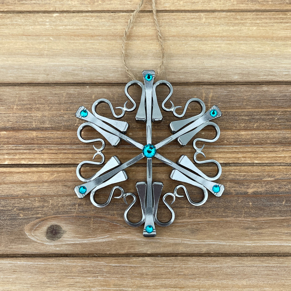 Design C with December Blue Zircon Crystals