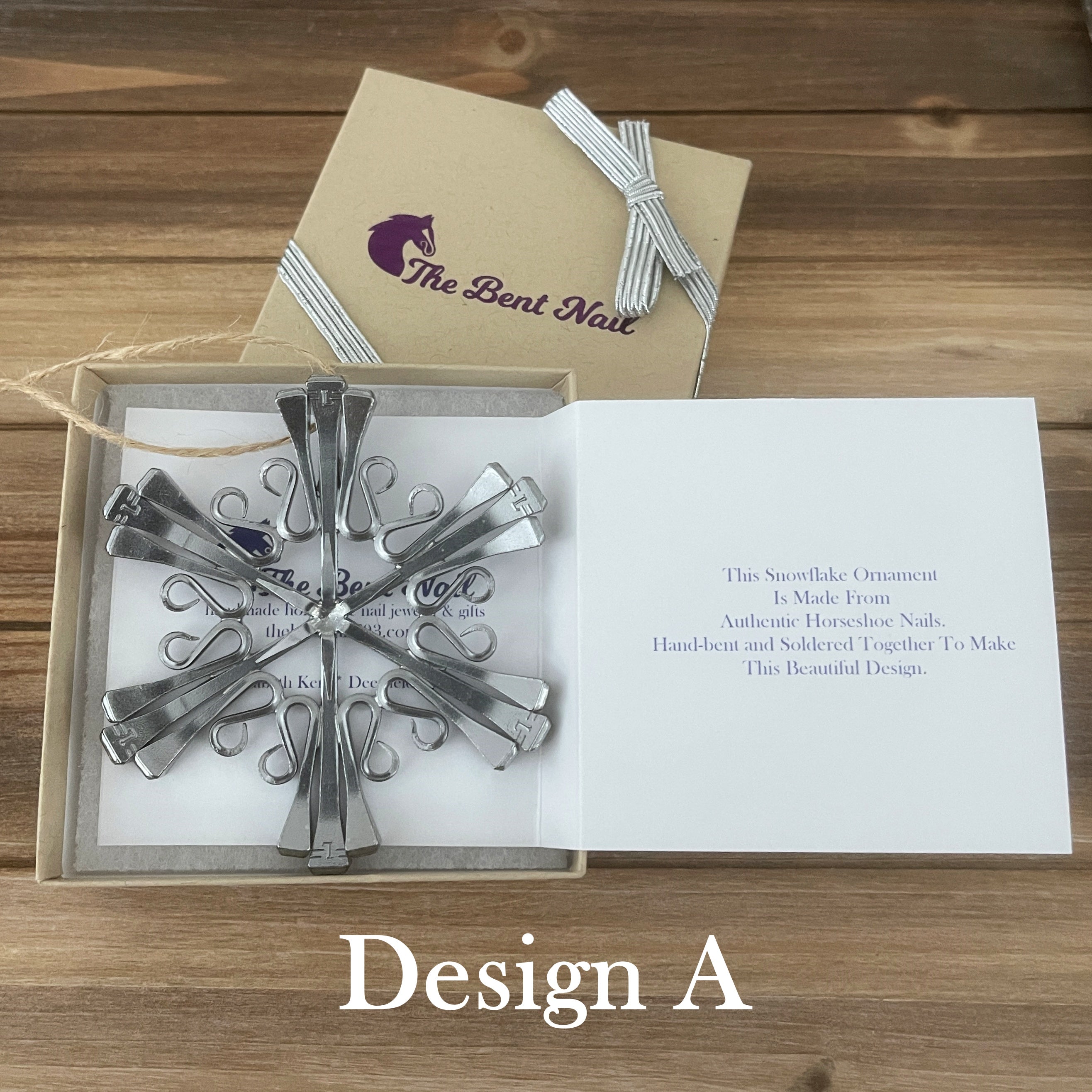Classic Snowflake with Crystals