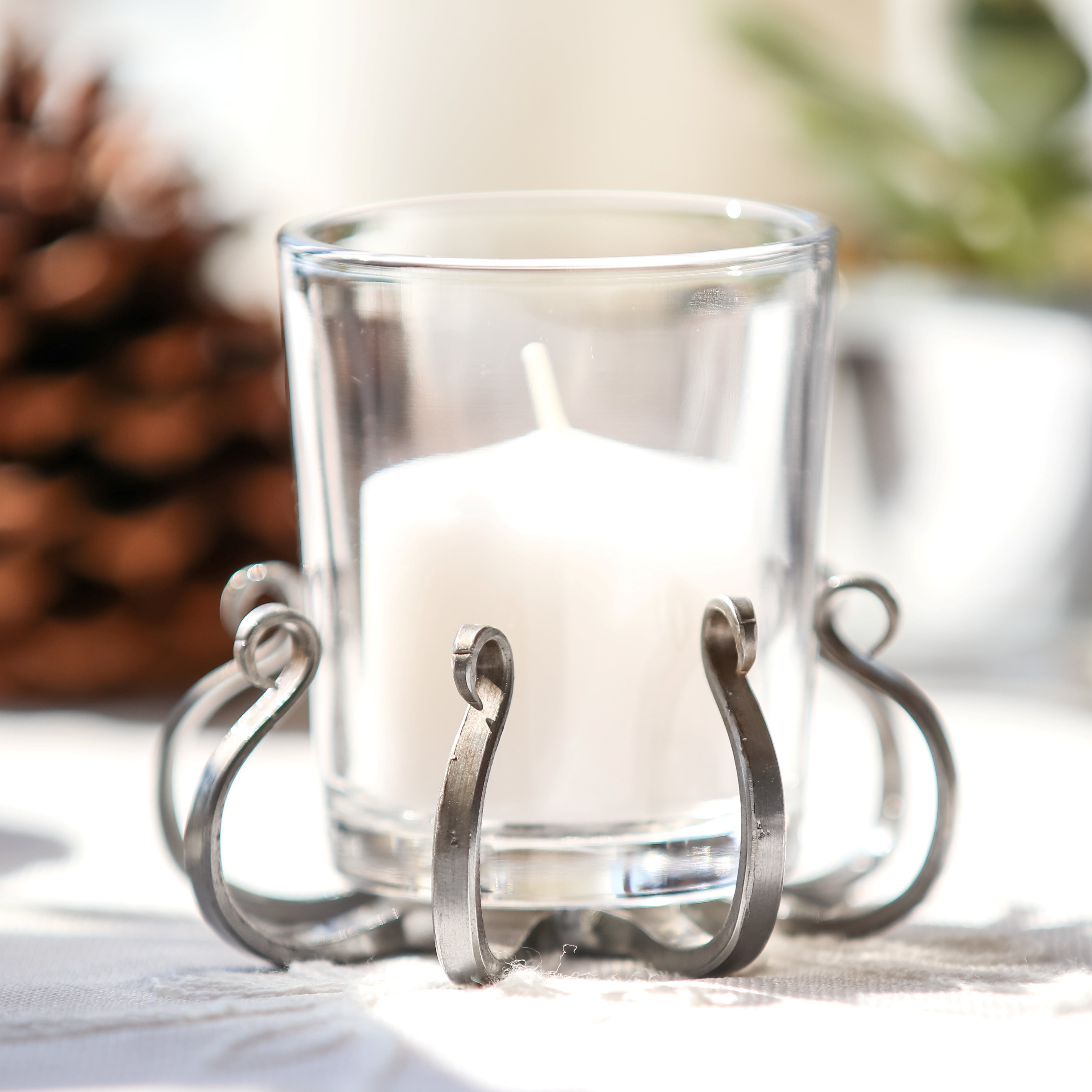 Draft Horse Nail Votive Holders